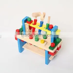 Wooden Workbench Toy for Children thumbnail-1