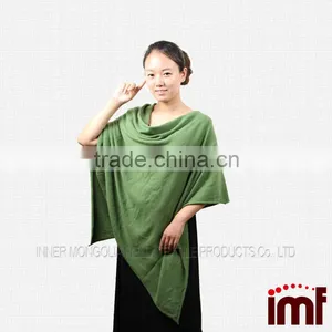 Pure Cashmere Poncho Wrap thumbnail-1