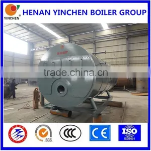 WNS Series Three Return Structure 500kg Steam Boiler With Water Lever thumbnail-1