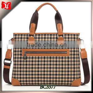 Leather Tote Bag Laptop Bag for Elegance Lady thumbnail-1