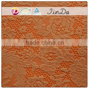 Durable Popular Brown Lace Fabric for Women Dressing thumbnail-2