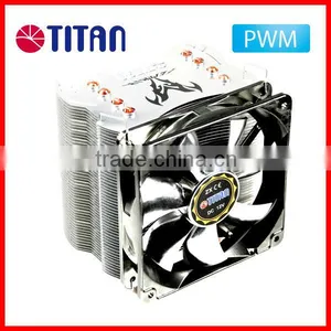 Heat Pipe PWM Controller Intel AMD Motherboard 12cm 12V DC Fin Fan CPU Cooler thumbnail-1