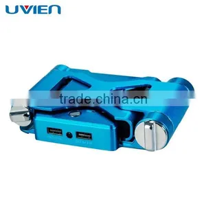 10400mAh Dual USB Foldable Mobile Power Bank With Mount Stand and LED Light thumbnail-2