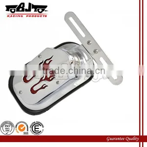 BJ-3118B-C Fire Style Chrome Aluminum Led License Plate Bracket Tail Light thumbnail-1