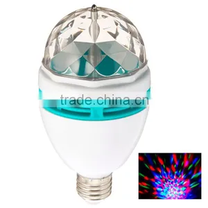 Fullbell LED Color Changing Disco Dj Stage Lighting LED RGB Crystal Magic Ball Effect Light DMX Decorating a Party With Lights thumbnail-3