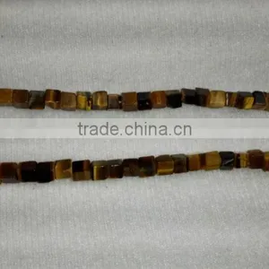 Factory Wholesale 4mm/ 6mm/8mm/10mm/12mm Natural Assorted Loose Gemstone Cube Beads thumbnail-6
