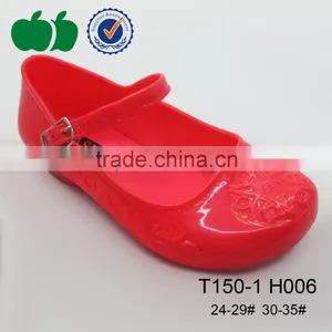 Girls Popular New Style Lovely Pvc Plastic Sandal Shoes thumbnail-3