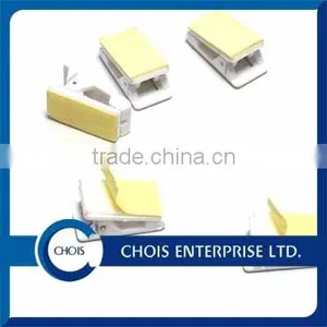 Single Side Self Adhesive Back Plastic Badge Clips On Sale thumbnail-3