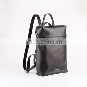 4741 Black Color Fashion PU Material Women Custom Sport Backpack, Backpack Manufacturer China thumbnail-3