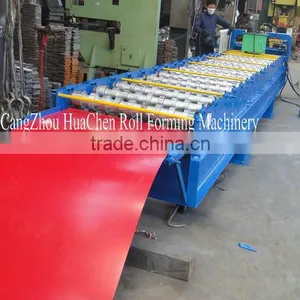 Color Metal Garage Roller Shutter Door Piece Making Machine thumbnail-3