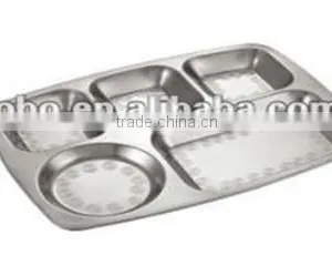 Stainless Steel Fast Food Tray/mess Tray thumbnail-1