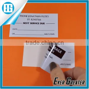 Custom Double Side Printing Static Cling Vinyl Sticker, DIE CUT WINDOW STICKER Custom Car Bumper Sticker thumbnail-4
