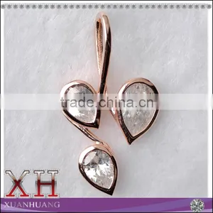 2016 Hot Sale Jewelry 925 Sterling Silver Water-drop Pendant thumbnail-2