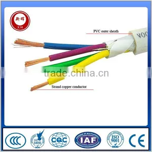 NYMHY 300/500V Multi Core Flexible Copper Conductor Electric Wire and Cable Quality Choice thumbnail-1