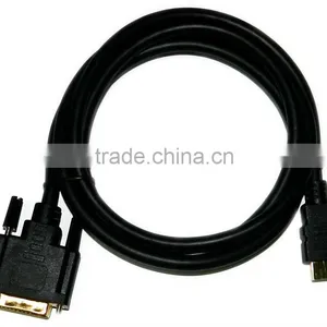 Gold HDMI to DVI Cable High Purity Oxygen Free Copper thumbnail-3