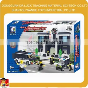 DIY Building Blocks City Police Toy Child Creative Educational Building Sets thumbnail-1