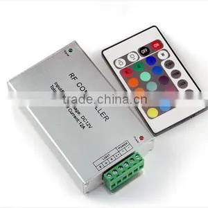 Aluminum Shell Infrared 24 Key Controller DC 5V 12V 24V is Optiona thumbnail-1
