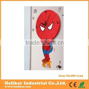 Spider Man 3D DIY Sticker Clock thumbnail-1