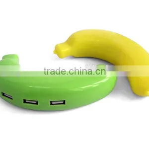 Fruit Shape USB Hub Banana Hub 4 Port Usb Hub 2.0 thumbnail-5