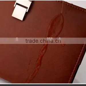 Luxury Leather Cover Note Book for Business , Waterproof Notepad thumbnail-5