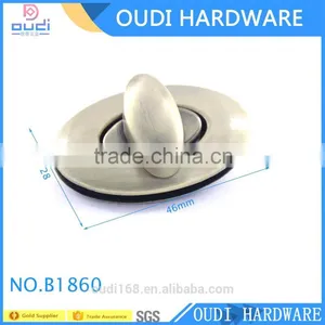 Fashion Metal Handbag Lock, Top Sale Metal Lock for Bag Accessory, High Quality Guangzhou Hardware Decorative Quality Choice thumbnail-2
