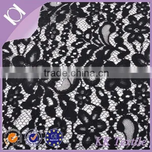 2014 New Fashion High Quality 67% Cotton19% Nylon 14% Rayon Lace Fabric Mesh Lace Fabric thumbnail-1