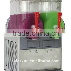 Design Professional 2 Tanks Slush Granita Machine for Sale CE Approved thumbnail-1