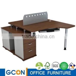 Flexible Melamine Office Desk Office Furniture Work Station thumbnail-3