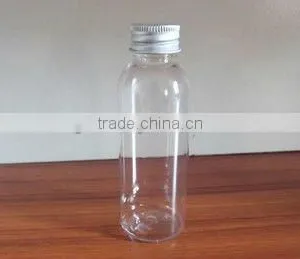 100g Clear PET Bottle With Aluminum Screw Lid thumbnail-1