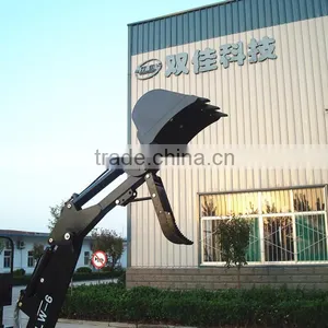 Mini Backhoe Loader With Bucket for John Deere M454,front End Loader TZ04D ,backhoe LW-7 thumbnail-4