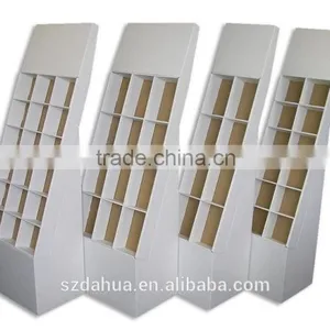 Recyclable Eye-catching Retail Store Displays/ Cardboard Display Standing for Game Battery/books thumbnail-1