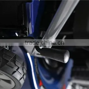 China 16inch Wheel Adjustable Grass Cutting B&S B450E American Gasoline Engine Wholesale Manual Cheap Mini Lawn Mower for Sale thumbnail-3