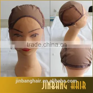 New Premium Wig Caps for Making Lace Front Human Lace Front Hair Wigs Black Blonde Color thumbnail-2