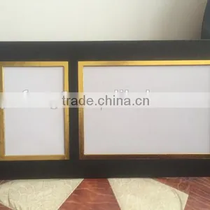 Cheap Golden Stamped Wall Hanging and Table Standing Paper Photo Picture Frame thumbnail-1