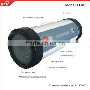 Special Design Portable Flashlight hd 720p FDV6 thumbnail-1
