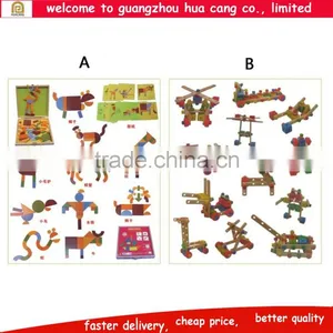 Wooden Animal Shape Lovely Kids Table Toys for Fun thumbnail-1