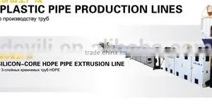 HDPE Silicon-core Pipe Extrusion Production Line thumbnail-2