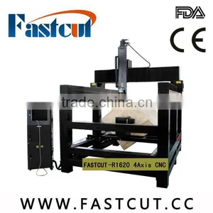 Option Rotary Axis for Cylinder Objects Cnc Router Wood Router for Sale thumbnail-3