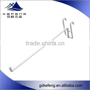 Kingly Grade White Display Garment Hook on Net KF-F005 thumbnail-1
