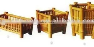 Bamboo Planter,bamboo Flower Basket Pot thumbnail-1