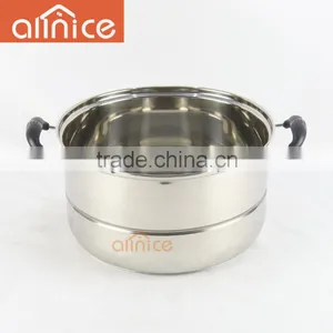 Big Combined Cover Stainless Steel Normal Design China Steamer Pot thumbnail-5