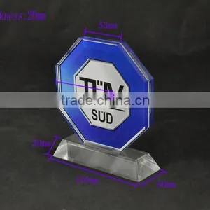 Blue Fashion Acrylic Trophy thumbnail-5