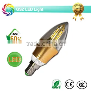 GSZ 5W 360 Degree High Quality Led Candle Light Bulb With CE ROHS thumbnail-2