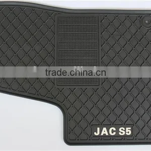 Used For JAC S5 Cheap Rubber Car Floor Mats With Logo Customized PVC Car Mat thumbnail-3