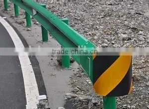 Spraying Plastic Steel Used Steel Terminals for Thrie-beam Crash Barrier With Low Price thumbnail-1