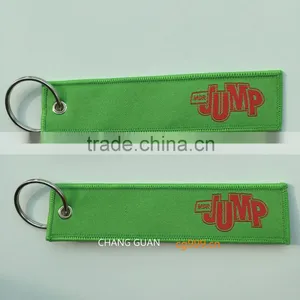 The Green Woven Label Key Chains thumbnail-2