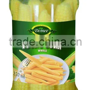 Young Corn Whole in Mason Jar, Baby Corn Whole, Canned Vegetable, Canned Food thumbnail-1