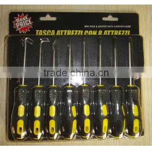 8 Pcs Pocket Precision Screwdriver Set thumbnail-1
