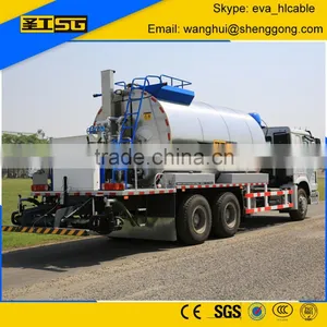 1000 Liter to 13000 Liter Asphalt, Computerized Asphalt Spray Truck thumbnail-1