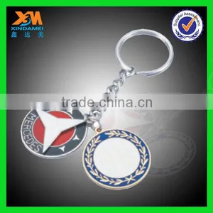 Promotional Metal Zinc Alloy Coin Key Chain thumbnail-2